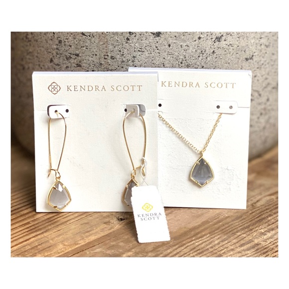Kendra Scott • “Carinne” Bundle • Gold Lilac